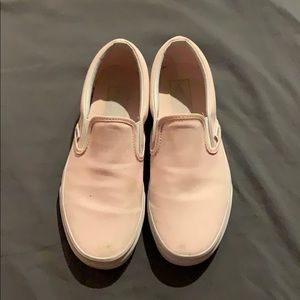 Pastel pink vans